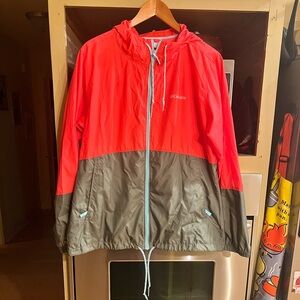 Columbia Flash Forward Jacket Windbreaker Color Block Sz. L Women’s Like New